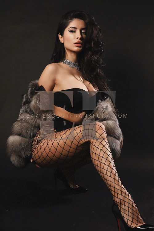 VIP International Filming With Mask Escort in Frankfurt